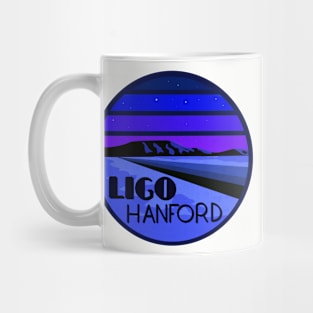 LIGO Hanford - night circle Mug